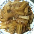 あやこ６１'s cooksnap of when they made ☆大根救済！あと１品！バタポン酢炒め☆.