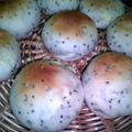 ＊marble＊'s cooksnap of when they made ごまクリームチーズパン＊.