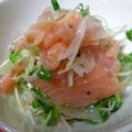 おつね's cooksnap of when they made 超簡単！ドレッシングでサーモンマリネ♪.