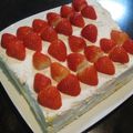 ♡kyoーko♡'s cooksnap of when they made 卵２個！スポンジ・ロールケーキ生地.