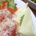 noamanma's cooksnap of when they made バジルとブラペ☆チーズでサンド！.