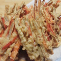 yappyパクパク's cooksnap of when they made ごぼうとにんじんのかき揚げ.