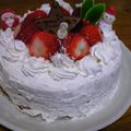 naoeppy's cooksnap of when they made サンタがうちにやってくる☆クリスマスケーキ☆.