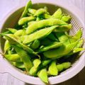 のんべぇヒロ's cooksnap of when they made (農家の方直伝)塩味がきいた枝豆の茹で方.