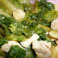 cheesedog's cooksnap of when they made 旨い！鶏肉とレタスの簡単炒め.