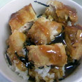 そうそうマママ's cooksnap of when they made 学食風とりかつ丼.