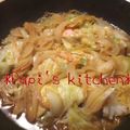 papikun's cooksnap of when they made フライパンで★鮭のちゃんちゃん焼き★.