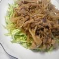 ｺｱﾗ's cooksnap of when they made 豚の林檎味噌ソース炒め.