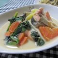 えみんちゅ＊'s cooksnap of when they made ほっこり温まる♪鮭の酒かす煮.