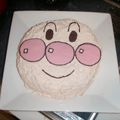 さなっちび's cooksnap of when they made アンパンマンのケーキ(o^-^o).