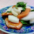 doiko's cooksnap of when they made ごまマヨで★カブと柿のサラダ.