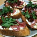 いちごにゃんこ's cooksnap of when they made ドライトマトとチーズのブルスケッタ.
