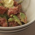 mimiみみ's cooksnap of when they made マグロ＆アボガドの簡単一品料理.
