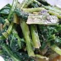 ユーロン's cooksnap of when they made 小松菜の胡麻和え.
