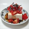 ぱふ's cooksnap of when they made トマトと塩昆布の冷奴。おつまみにも。.