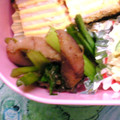 ３びきの子ぶたのまま's cooksnap of when they made ささっと一品＊小松菜ウインナー炒め＊.