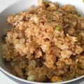CoffeeCoco's cooksnap of when they made ♡ザーサイとちくわのチャーハン♥.