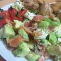 ゆきえ★！'s cooksnap of when they made 簡単！チーズサーモンアボカドサラダ☆.