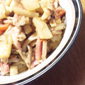 mikkusan's cooksnap of when they made 長芋ときのこベーコンのマヨ醤油炒め.