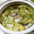 zakkiiM's cooksnap of when they made 白菜と鯖缶の月末鍋.