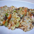 poilane's cooksnap of when they made ネギと椎茸と人参のかき揚げ風.