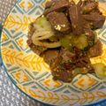 あやっと。's cooksnap of when they made 豚ハツと葱のナムル.