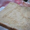 miyuki12's cooksnap of when they made 朝のきな粉トースト(*･ω･*).