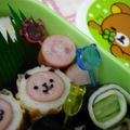 ひぃこ＊'s cooksnap of when they made 弁当にチクワとウインナーで笑顔たくさん☆.