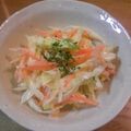 みみはな☆'s cooksnap of when they made 簡単☆お母さんのコールスローサラダ.