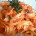 ハルトクマックス's cooksnap of when they made ツナときのこのトマトクリームパスタ♪♪.