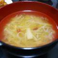 ゆいランラン's cooksnap of when they made シンプルなあったかスープ(●⌒∇⌒●).