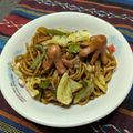 じゃりてん's cooksnap of when they made 【合格祈願】焼きそば 受カレー！味.