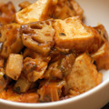 ビュリホ's cooksnap of when they made 厚揚げとれんこんの豆板醤煮.