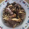 医王山's cooksnap of when they made お弁当に牛肉の甘辛炒め.