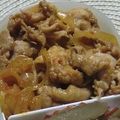 はちみつホットケーキ's cooksnap of when they made つけておくだけ！豚こまのコチュジャン焼き.