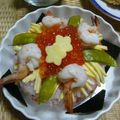 白いカピバラ's cooksnap of when they made 簡単☆ちらし寿司ケーキ.