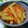 cheesedog's cooksnap of when they made 超簡単！ジャガイモと人参のキンピラ.