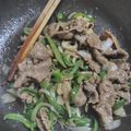 マキマキ913's cooksnap of when they made 牛肉のオイスター炒め.