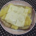 3姉妹ちゃんママ's cooksnap of when they made 美味しい☆チーズ＆パインのホットサンド.