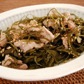 cafe0305's cooksnap of when they made 豚肉と切り昆布の炒め煮.