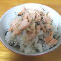 *ｌｕｎｅ*'s cooksnap of when they made 鮭ひじきご飯♪.