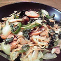 かめ凜's cooksnap of when they made 簡単！和風スパ～♪.