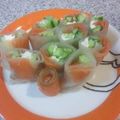 りるにぃ's cooksnap of when they made スモークサーモンとクリームチーズ生春巻き.