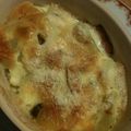 むちん's cooksnap of when they made ポテトときのこの簡単グラタン.