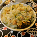 sakuya29's cooksnap of when they made 大根やかぶの葉で！そぼろ炒め♪.