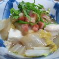 もるみん's cooksnap of when they made 残り野菜と大根ひき肉豆腐あんかけ.