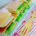 REI_MAM's cooksnap of when they made ホットサンドメーカーなしでホットサンド♬.