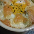 はちのすけ♪'s cooksnap of when they made 半熟たまごがとろ～り♡アボカドのグラタン.