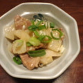 もふまこり's cooksnap of when they made 激うま！カブと豚肉のにんにく炒め.