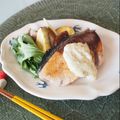 バカリャウ's cooksnap of when they made ブリのソテー　にんにくマヨ添え.